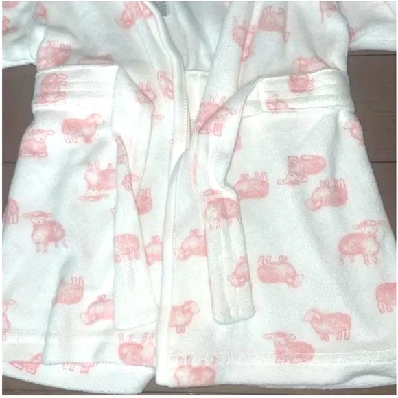 NWT Carter’s 0-9 months Just One You Baby Girls’ Bath Robe - Picture 7 of 9